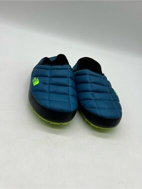 The North Face ThermoBall Traction V Men’s Sz 10 Blue Green Mules Slippers Shoes